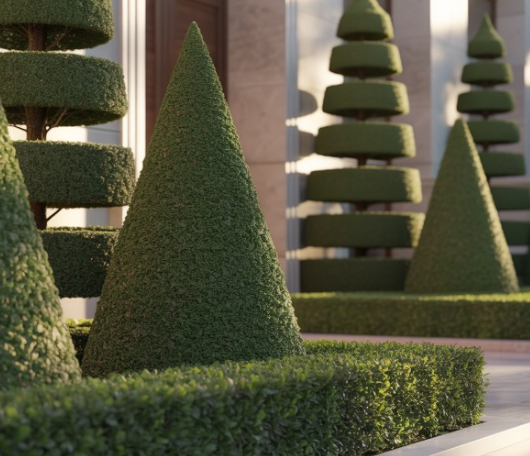 Floral Sculptures and Topiaries